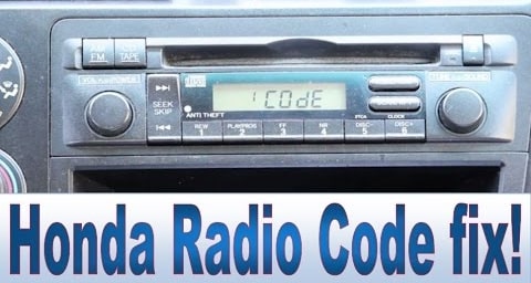 Código de radio de Honda Civic