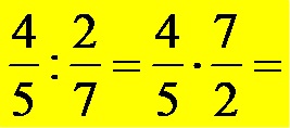 Rules To Divide Fractions