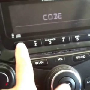 Honda Radio Code