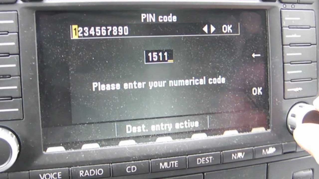 Volkswagen VW Radio Code