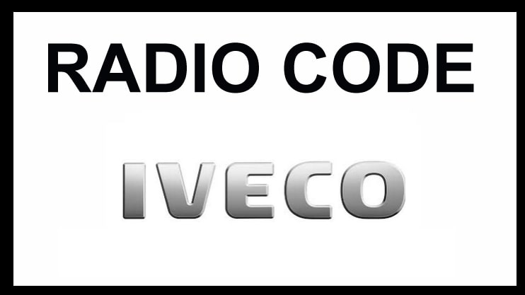Iveco Radio Code