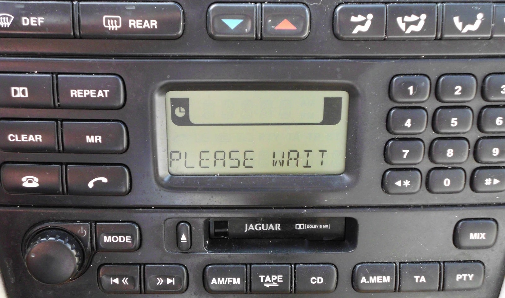 Jaguar Radio Codes