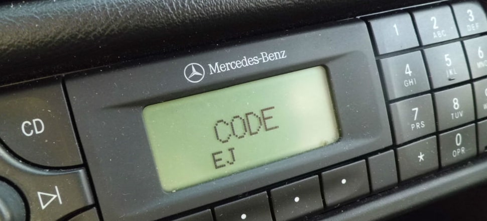 Mercedes Radio Code