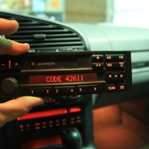 BMW E36 Radio Code