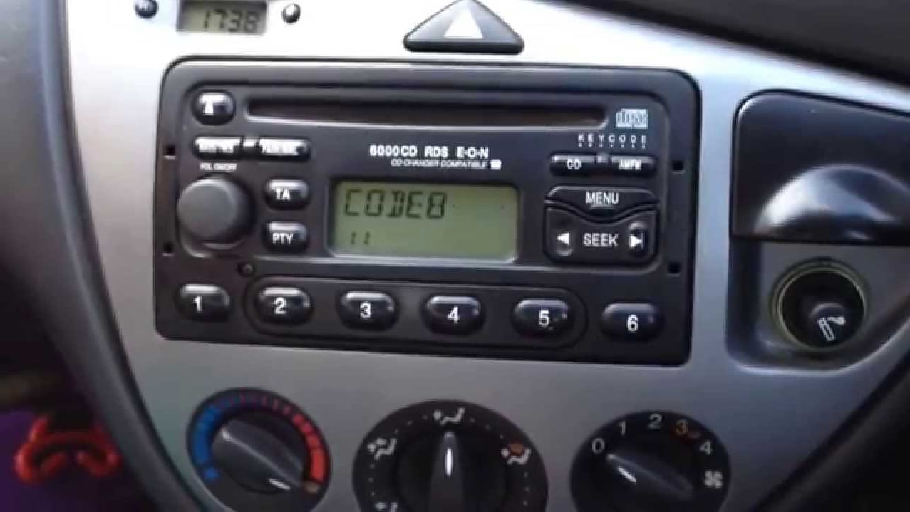 Ford Focus Radio Code