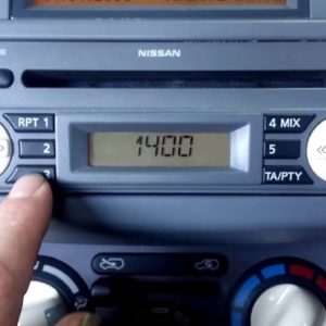 Nissan Micra Radio Code