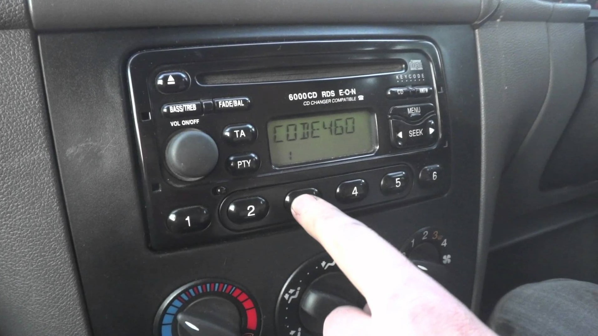 Ford Transit Radio Code