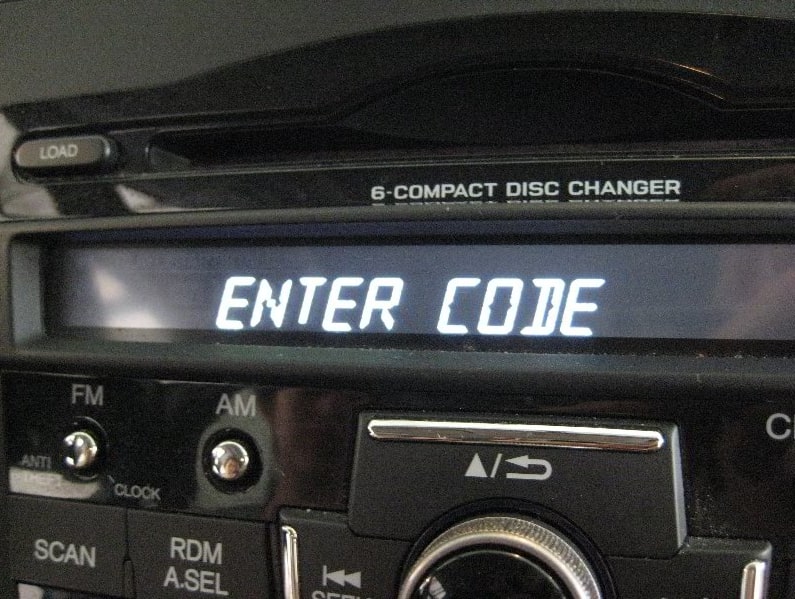 Honda Crv Radio Code