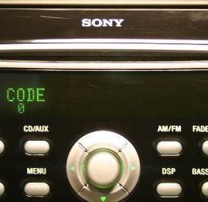 Sony Radio Code