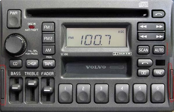 V70 Radio Code