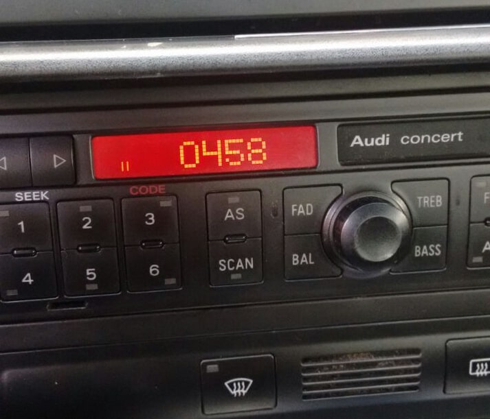 audi radio code generator