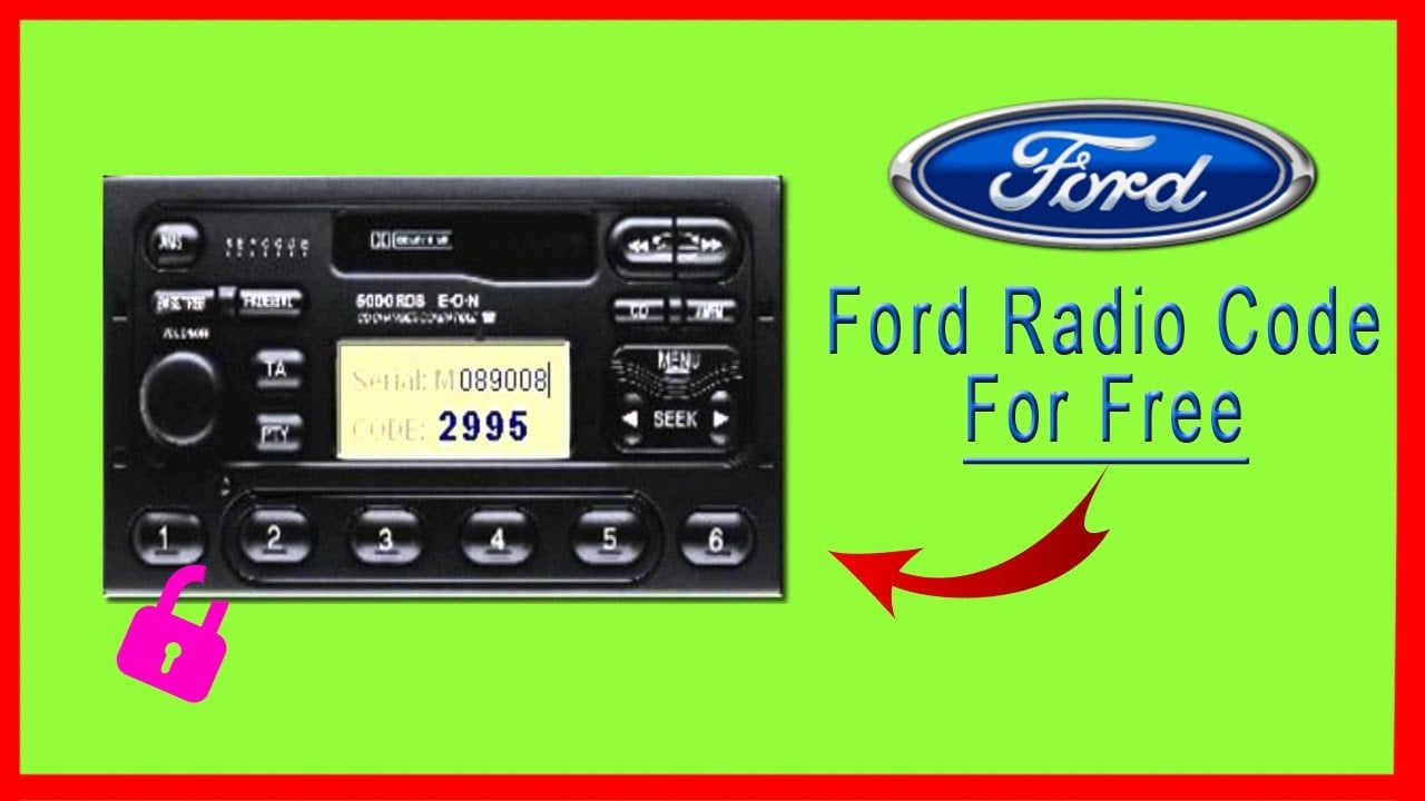 Code Autoradio Ford