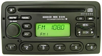 Ford 6000 CD Code