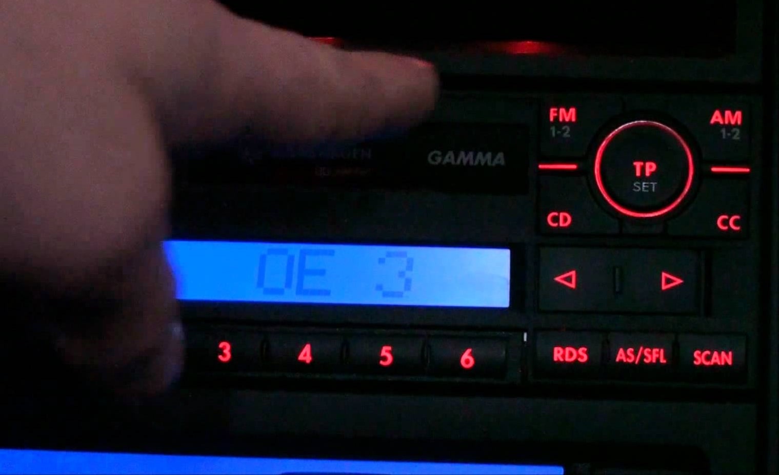 vw gamma radio code calculator