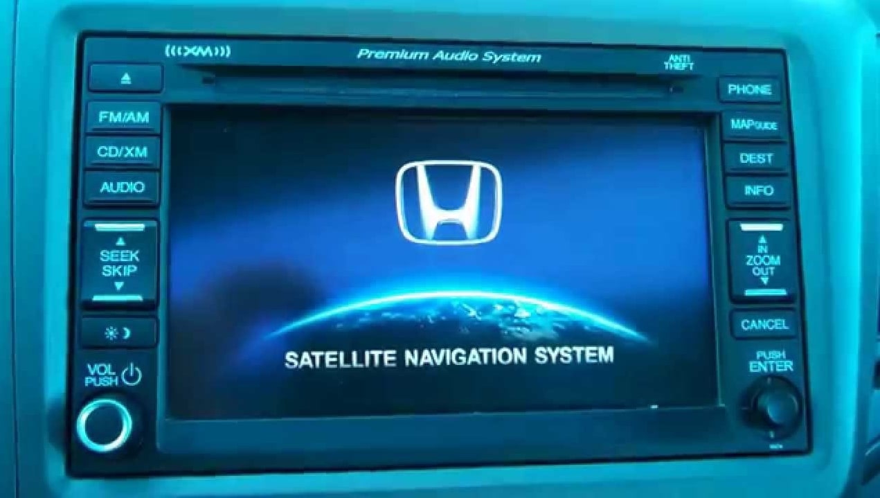 Honda Navigation Code