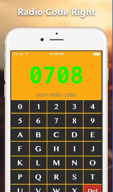 Radio Code Finder