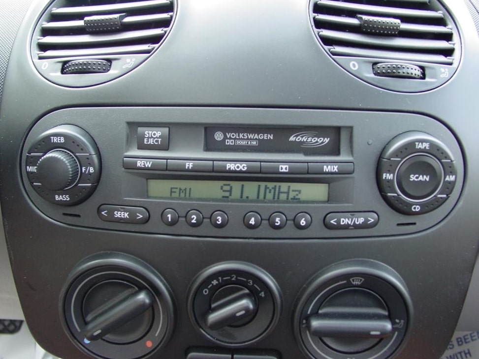 VW Beetle Radio Code