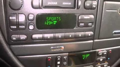 Jaguar S Type Radio Code