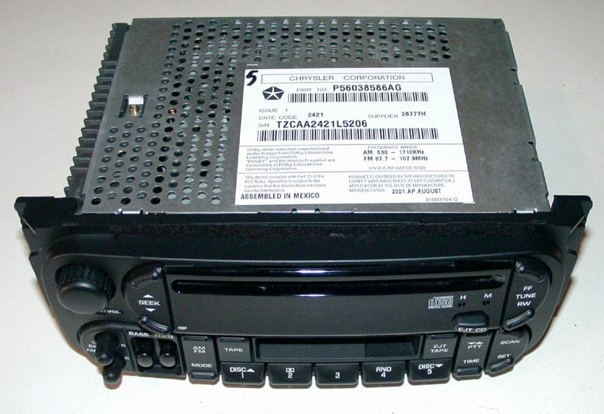 Jeep Grand Cherokee Radio Code