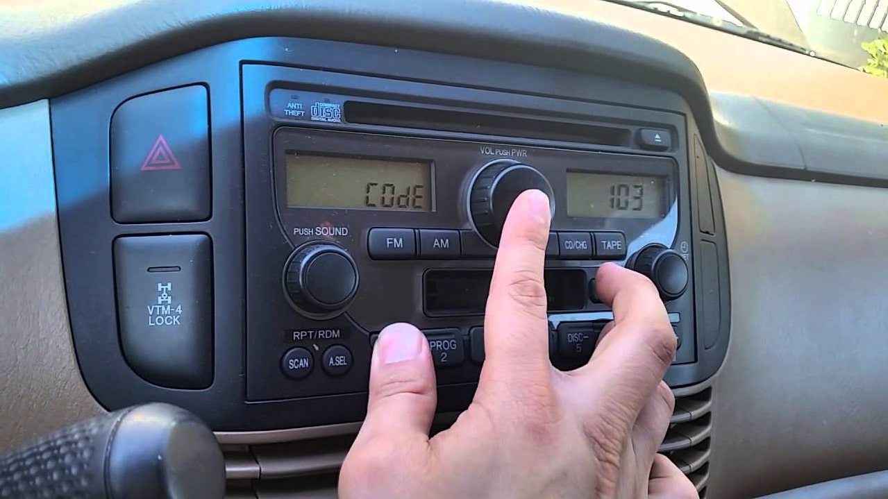 Honda Pilot Radio Code