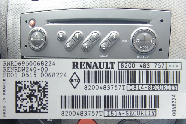 Renault Pre Code Calculator
