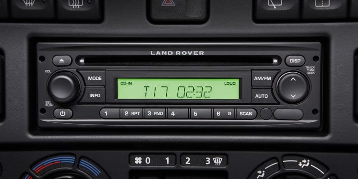 Land Rover Defender Radio Code