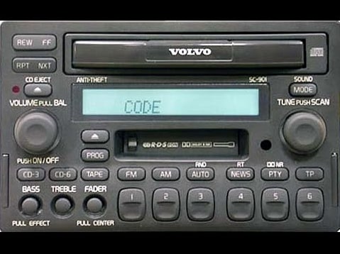 Volvo C70 Radio Codes