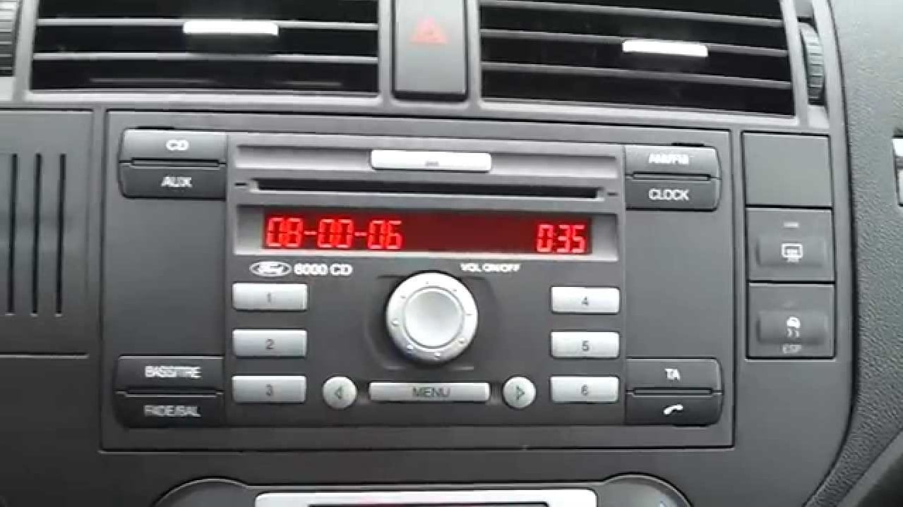 Ford C Max Radio Code
