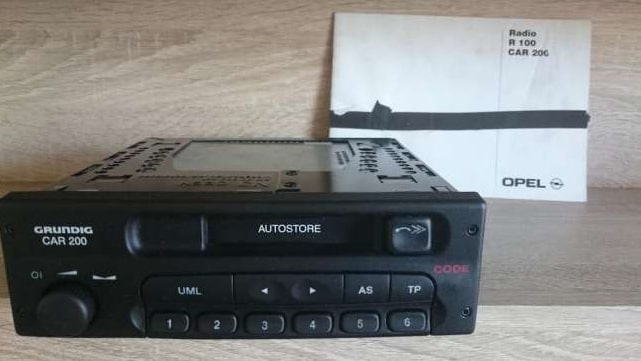 Grundig Car 200 Radio Code