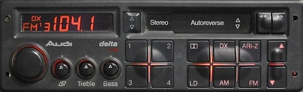Audi Delta Radio Code
