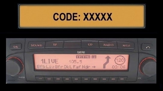 BMW Mini Radio Code