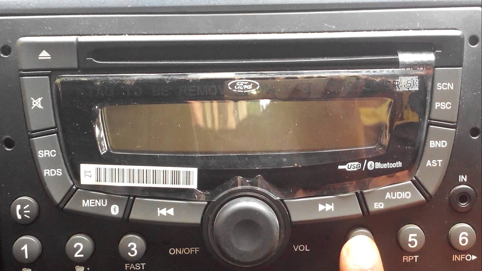 Ford Figo Radio Code