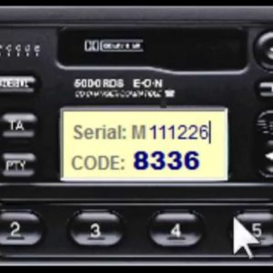 Ford M Series Radio Code