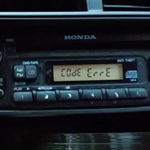 Honda Code Error