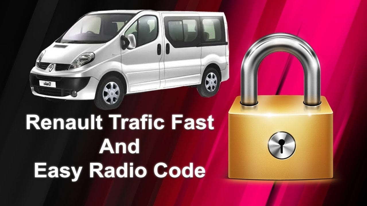 Renault Van Radio Code