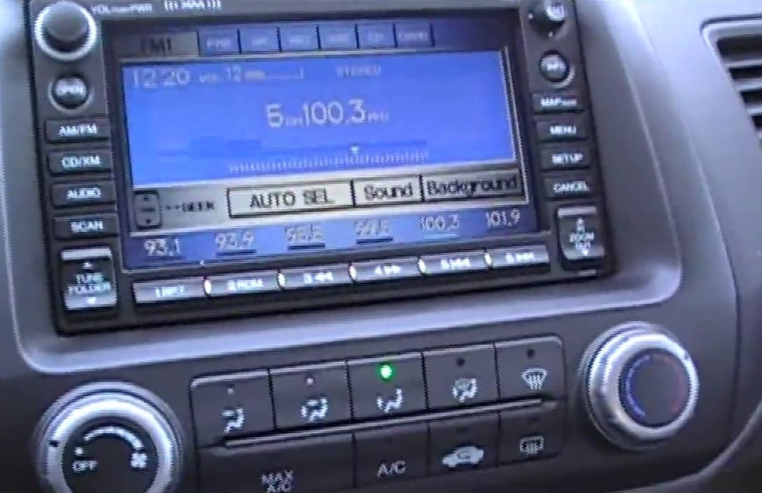 2007 Honda Civic Radio Code