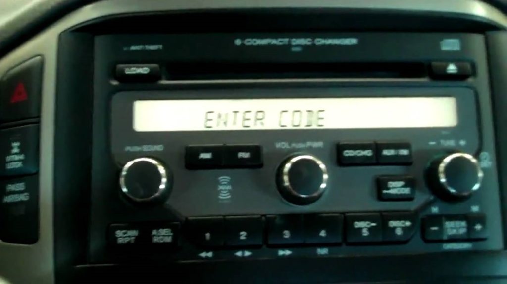 Find Radio Code For Honda Pilot