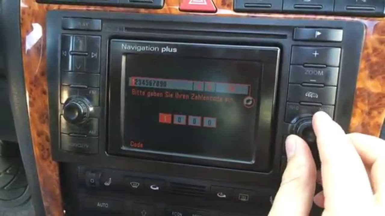 Audi Navigation Radio Code