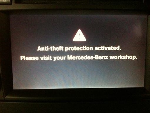 Mercedes Anti Theft Radio Code