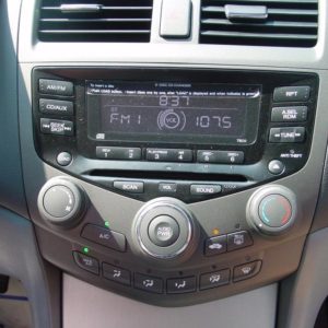 2007 Honda Accord Radio Code