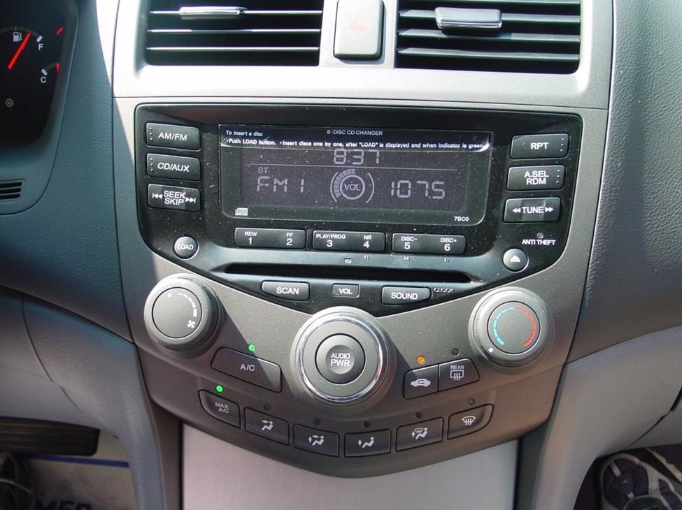 2007 Honda Accord Radio Code