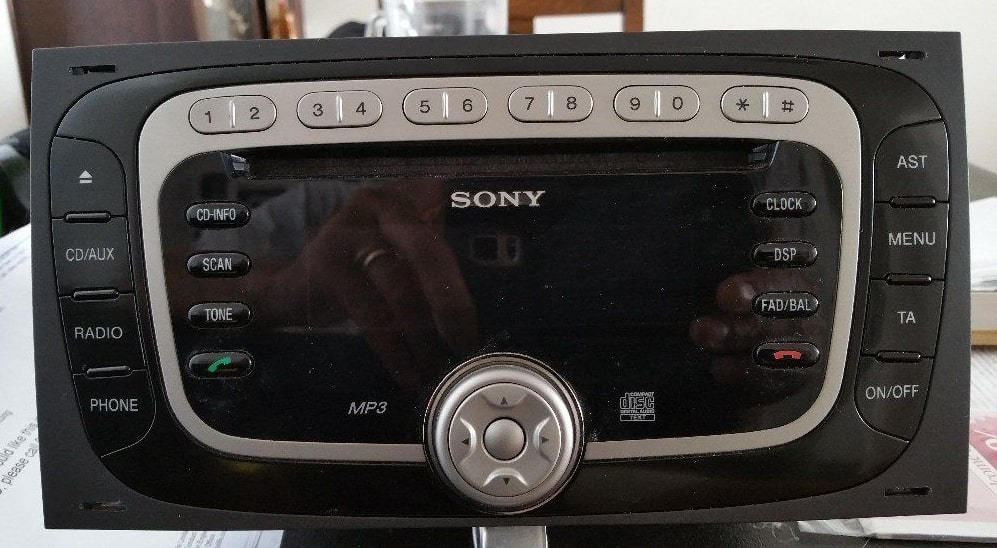 Sony CD3XX Radio Code