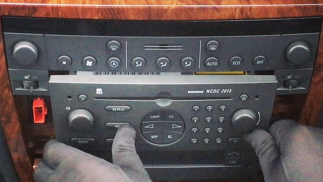 Vauxhall Omega Radio Code