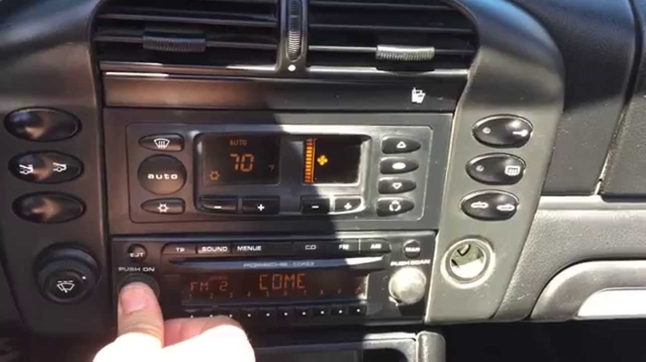 Porsche 986 Radio Code