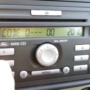 How To Enter Ford Radio Code