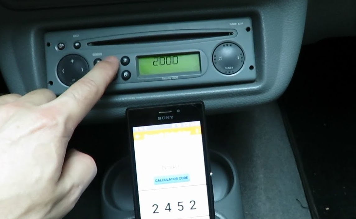 How To Enter Renault Radio Code