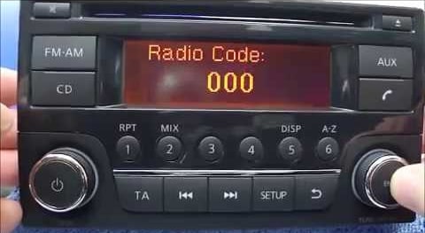 Enter Daewoo Radio Code