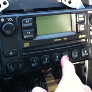 Toyota Previa Radio Code