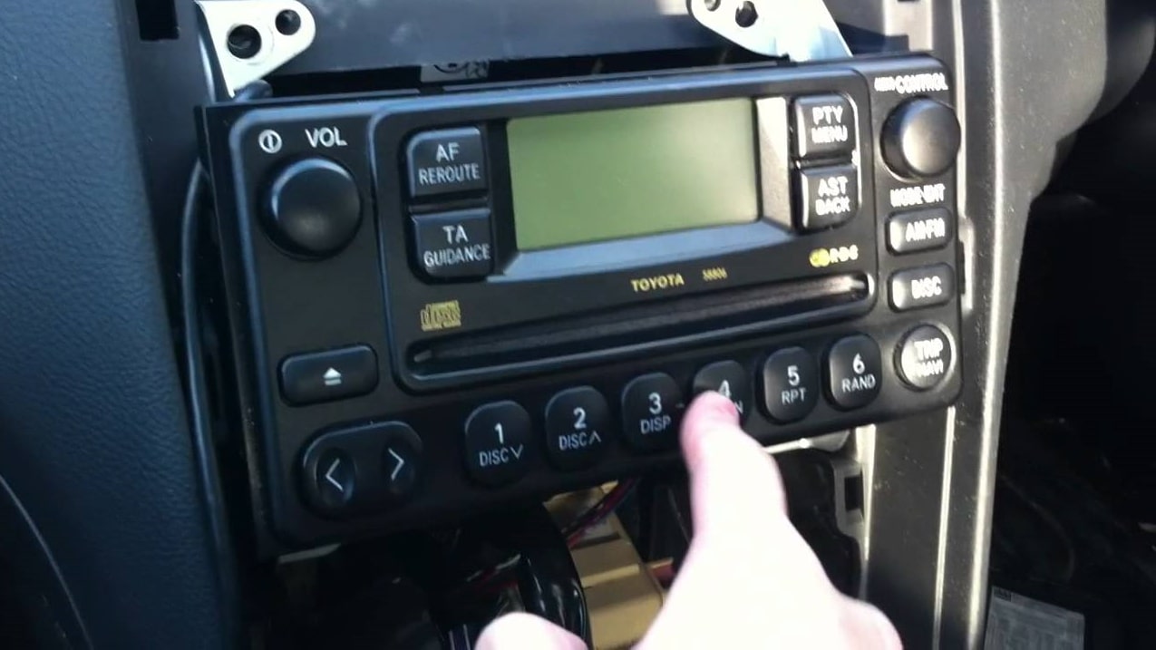 Toyota Previa Radio Code