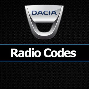 Dacia Solenza Radio Code